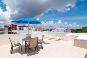 Charming apt with roof terrace, Wi-Fi & near beach